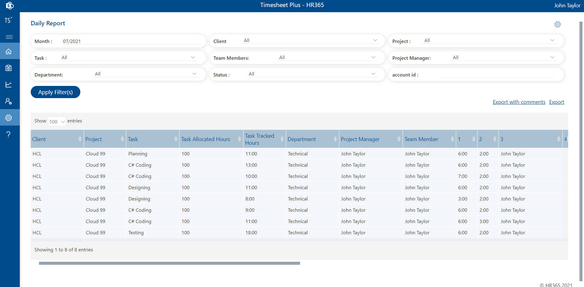 Microsoft Time Tracking | Best Timetracker365 | Office 365