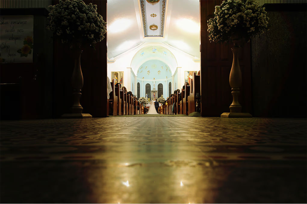 Casamento na Igreja de Tarumirim