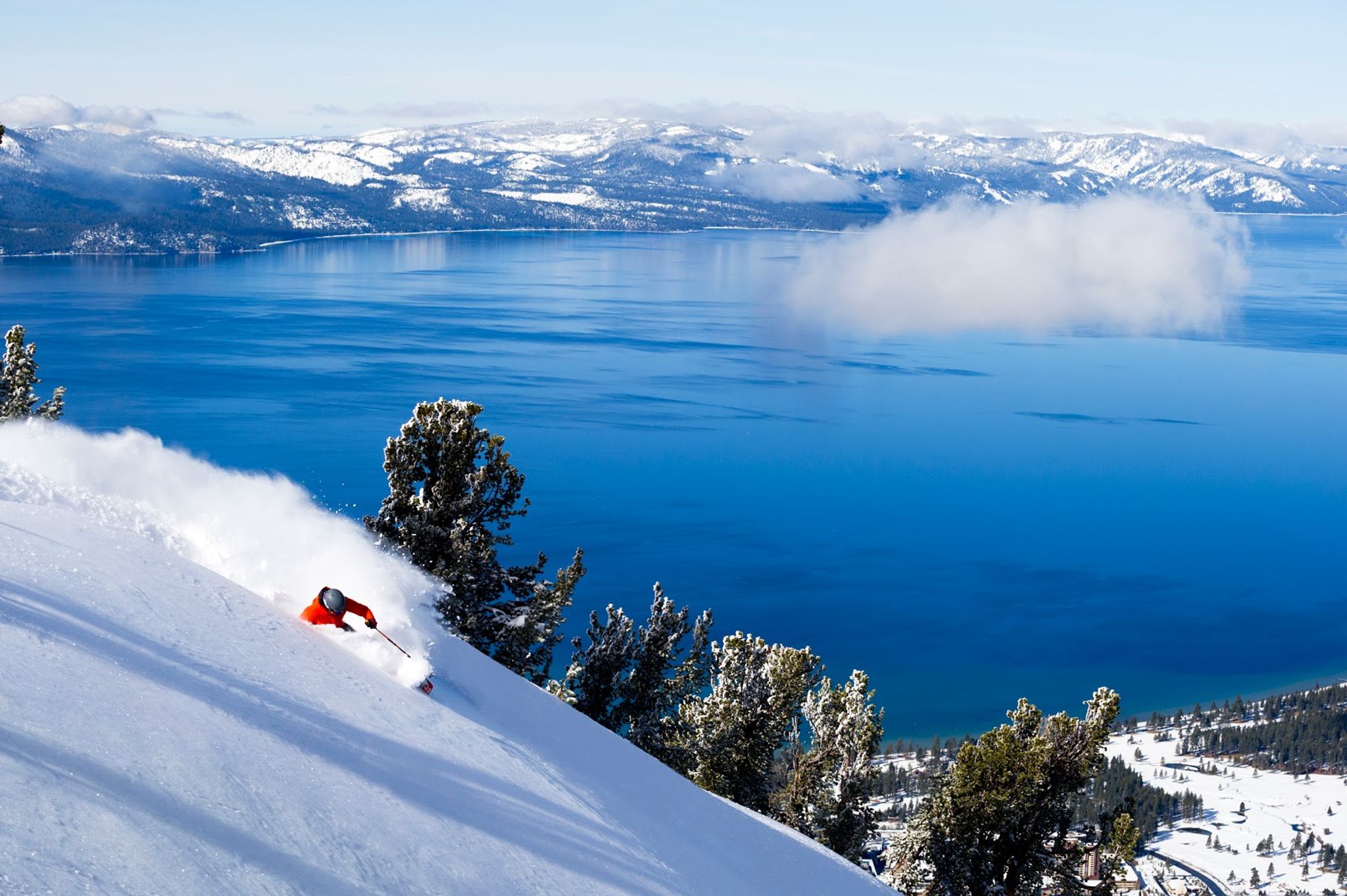 Heavenly ski resort
