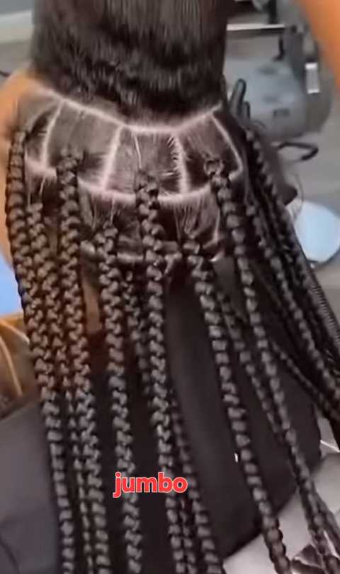JUMBO BRAIDS/BAR STYLE