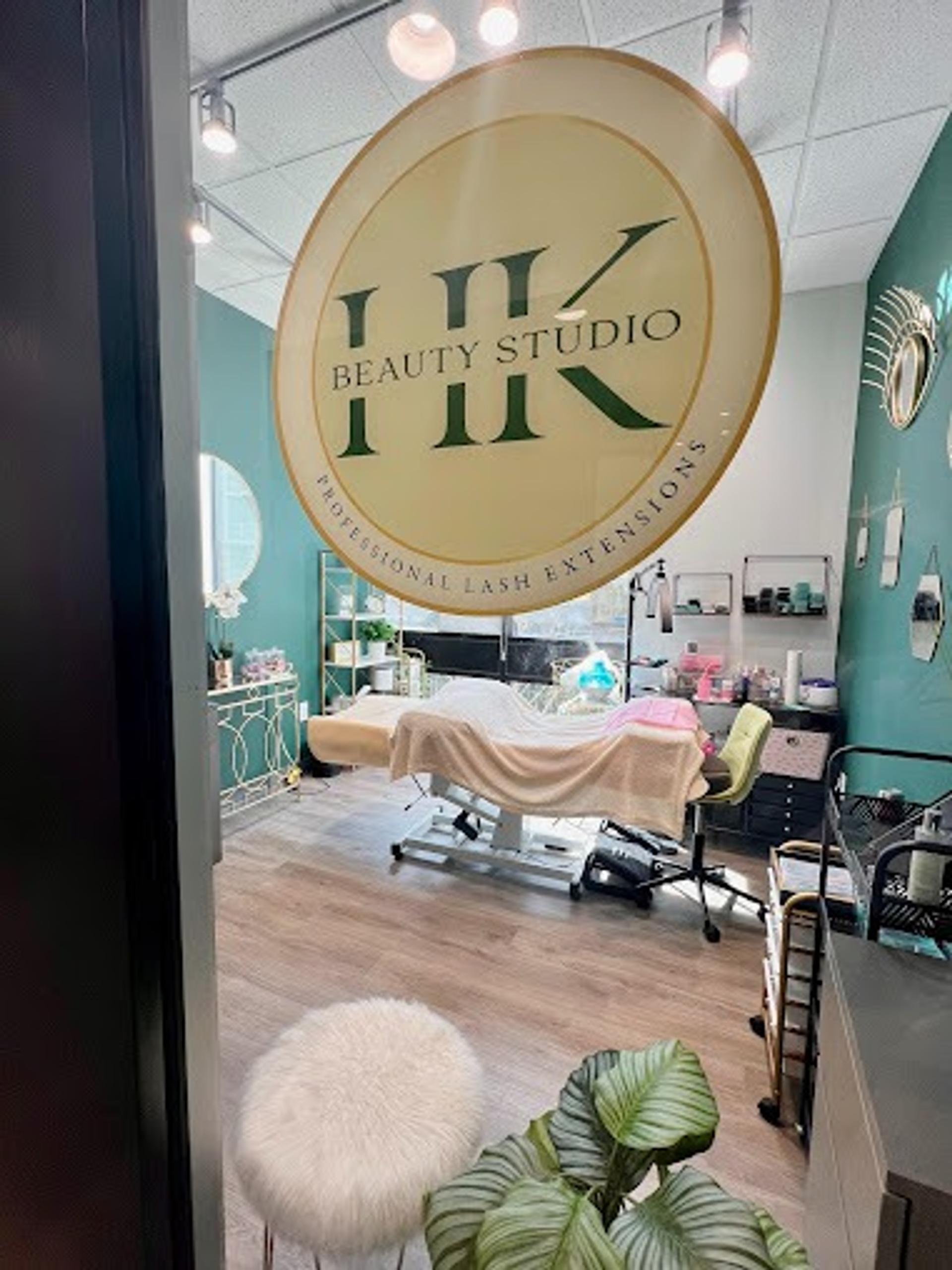 beauty studio,interior,signage,workspace,decor