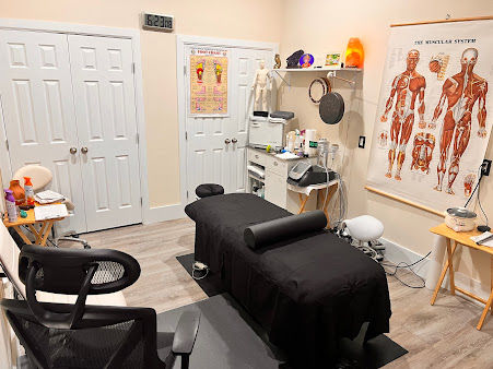 treatment room,anatomical charts,medspa,interior design,medical equipment