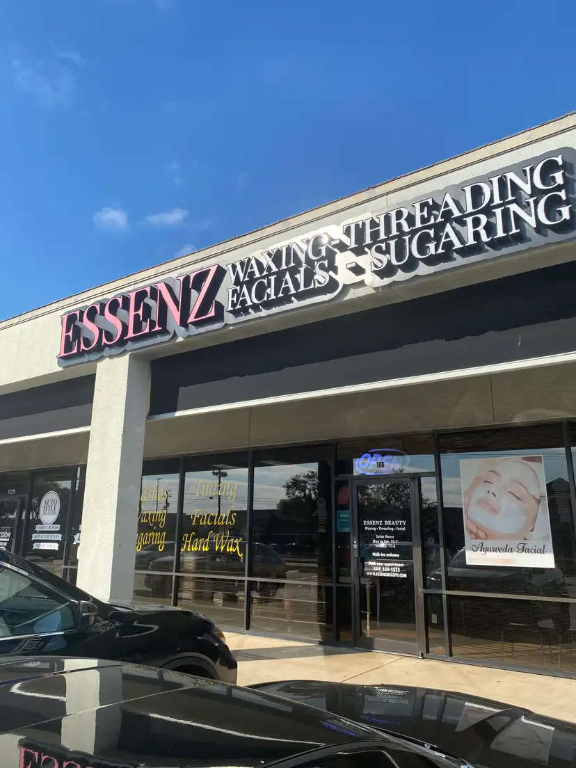 beauty,facials,threading,waxing,storefront,signage