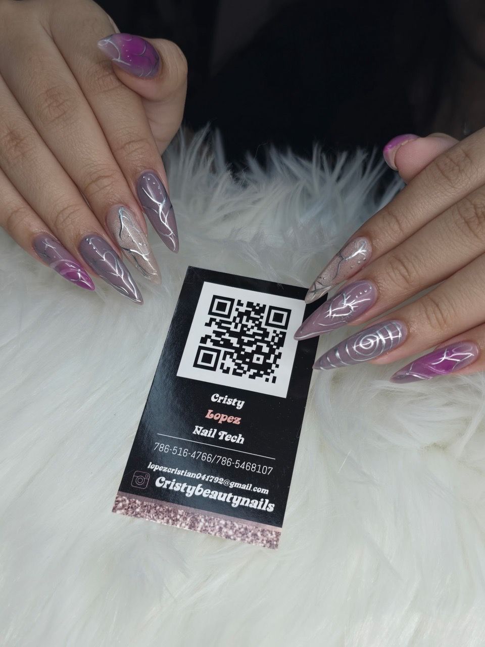  nails,manicure,beauty,card,contact  