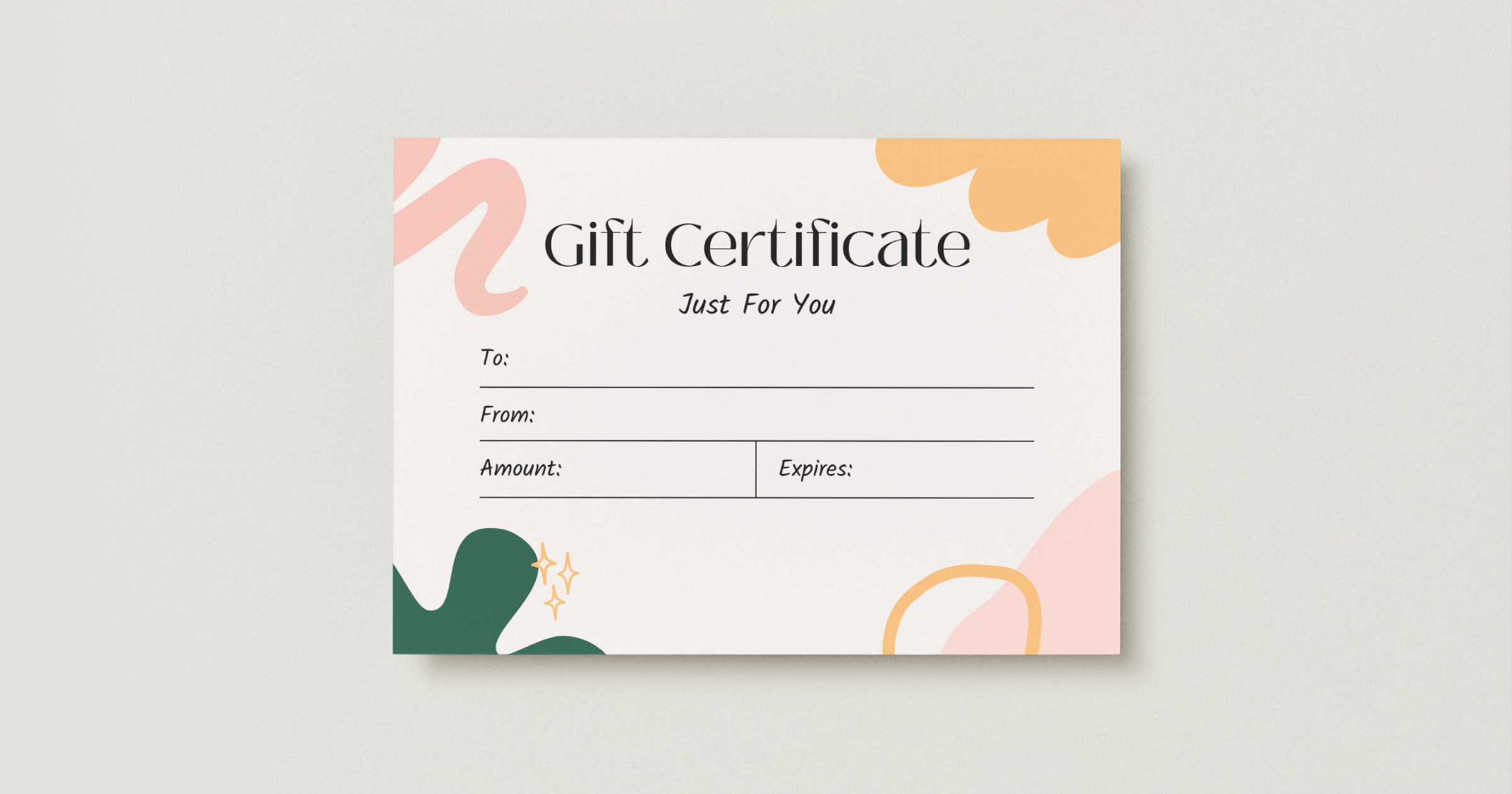 Gift Certificate