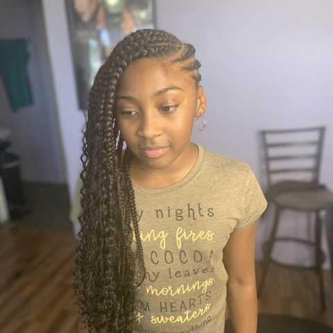 Kids' Braids (Age 8-12 yrs) service