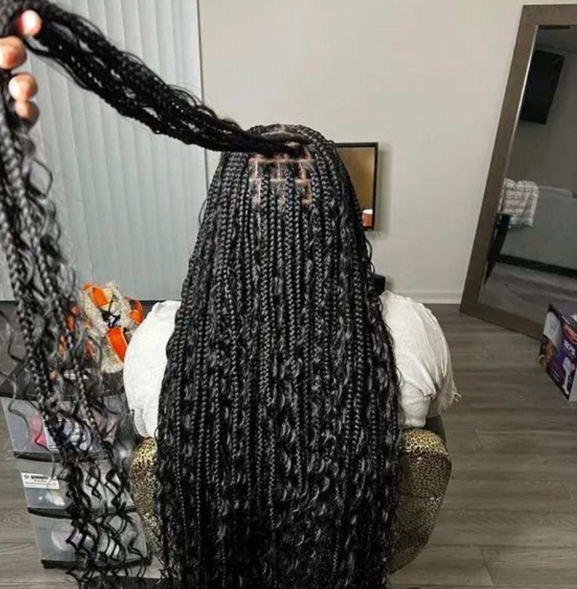 Boho & Knotless Braids image