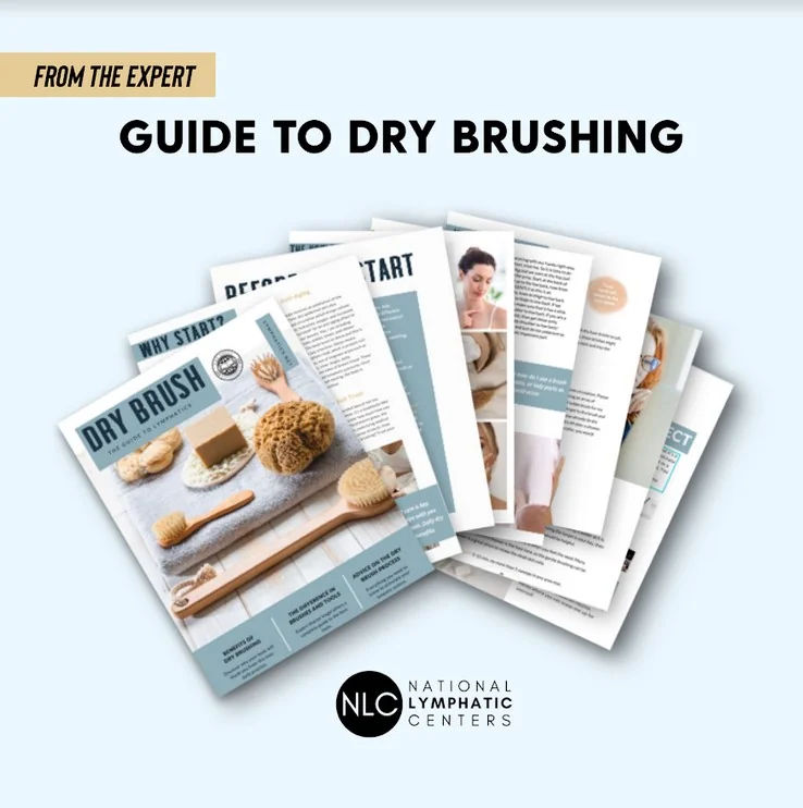  guide,dry brushing,marketing,wellness,lymphatic centers 