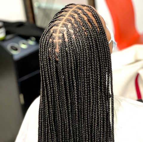 Knotless Braids service