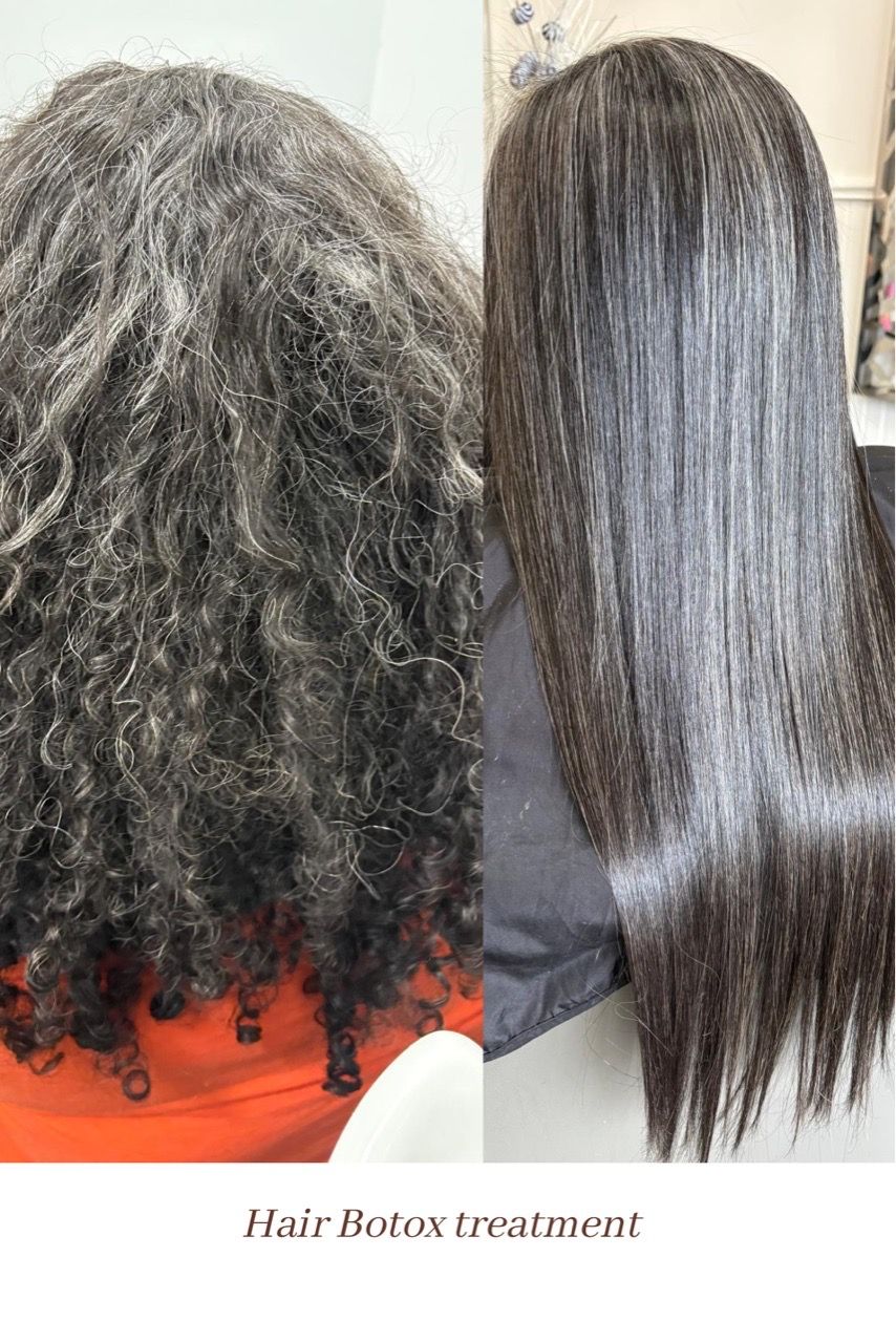 hair transformation,before and after,straight hair,curly hair,treatment  