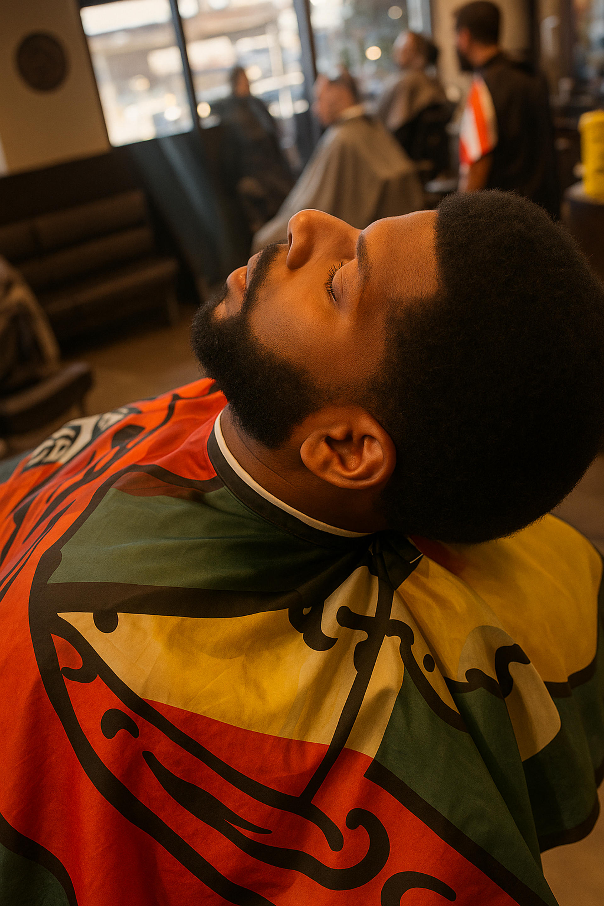barber,client,haircut,grooming,service