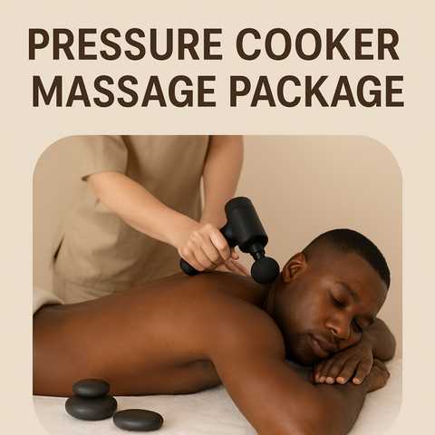 Pressure Cooker Massage Package