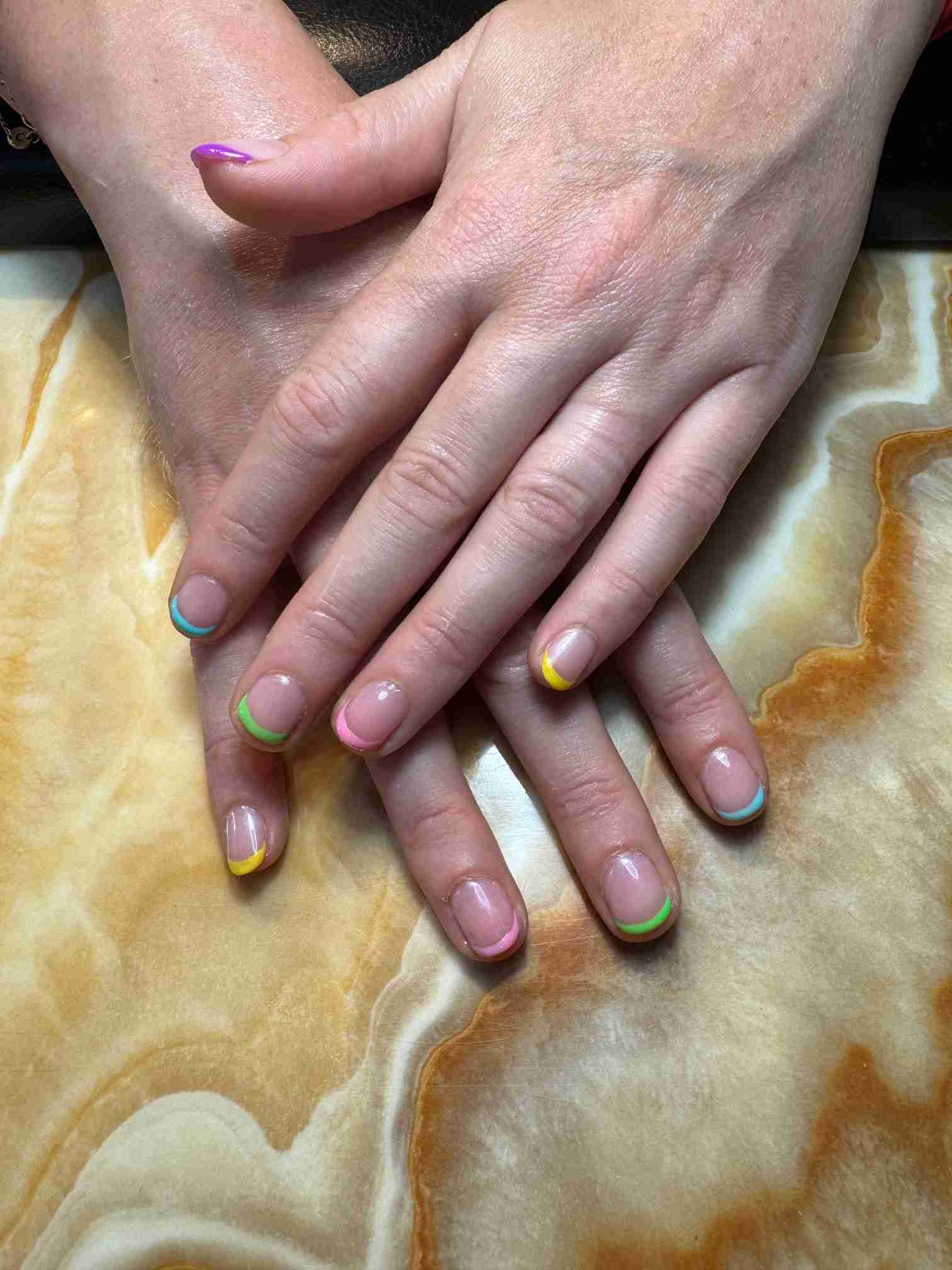  manicure,colorful nails,beauty service,hand care,nail art  