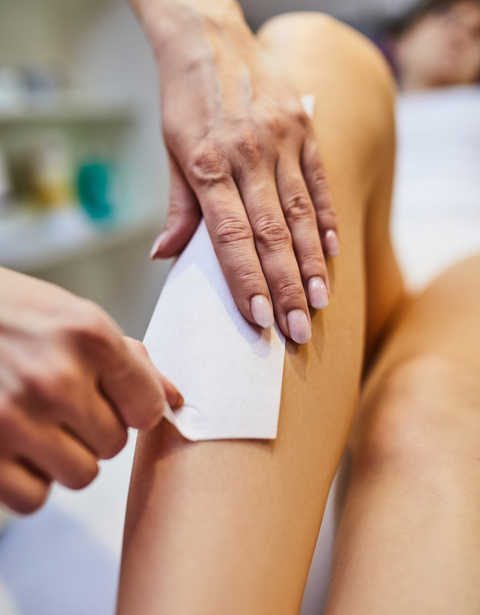 Waxing service