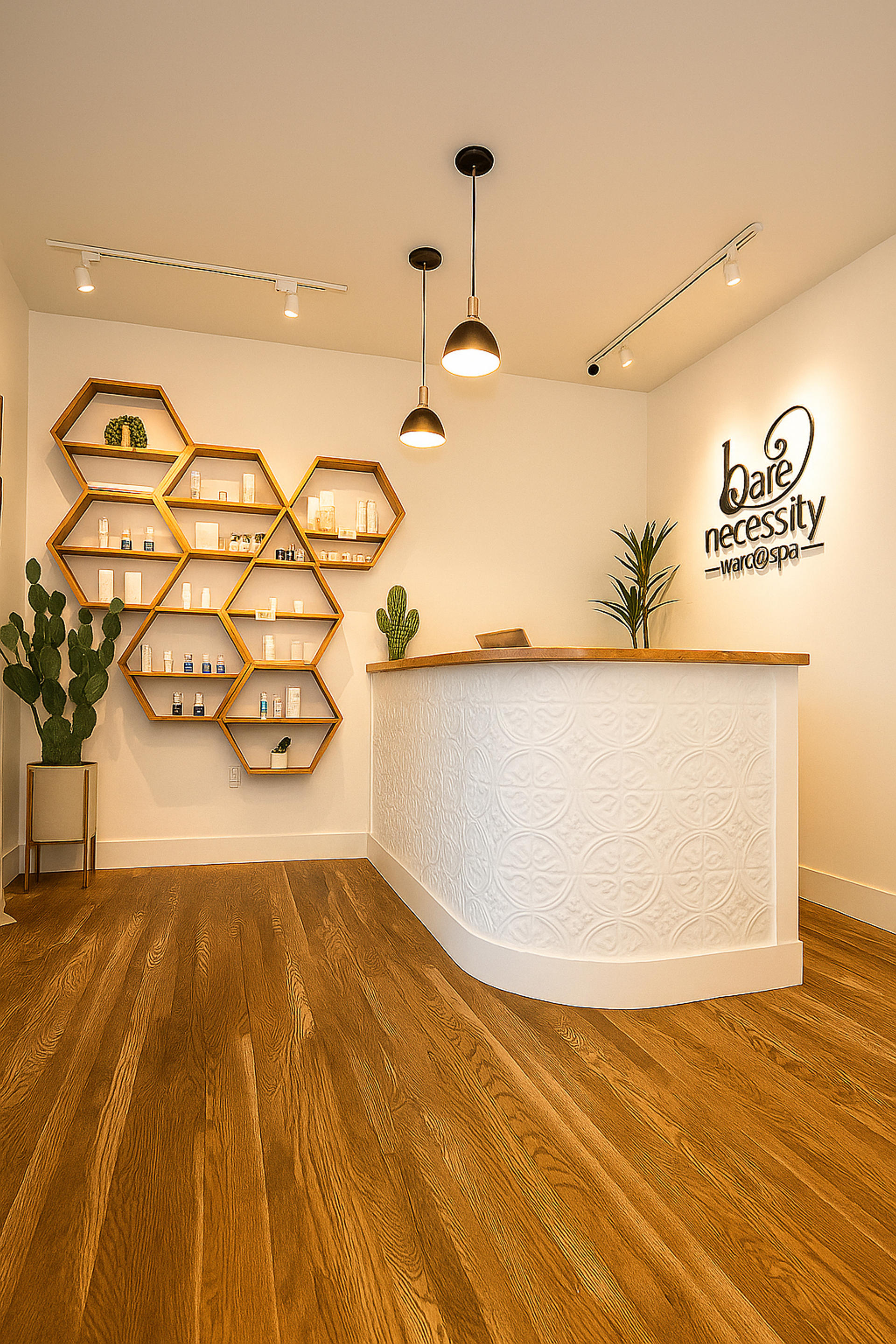 spa,reception,interior,modern,welcoming,decorative