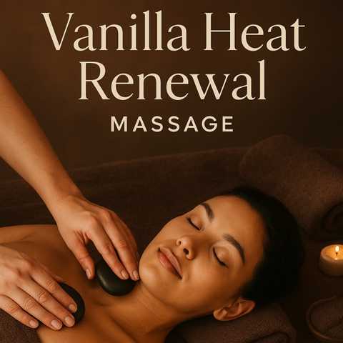 🌿 Vanilla Heat Renewal Massage – 90 Minutes