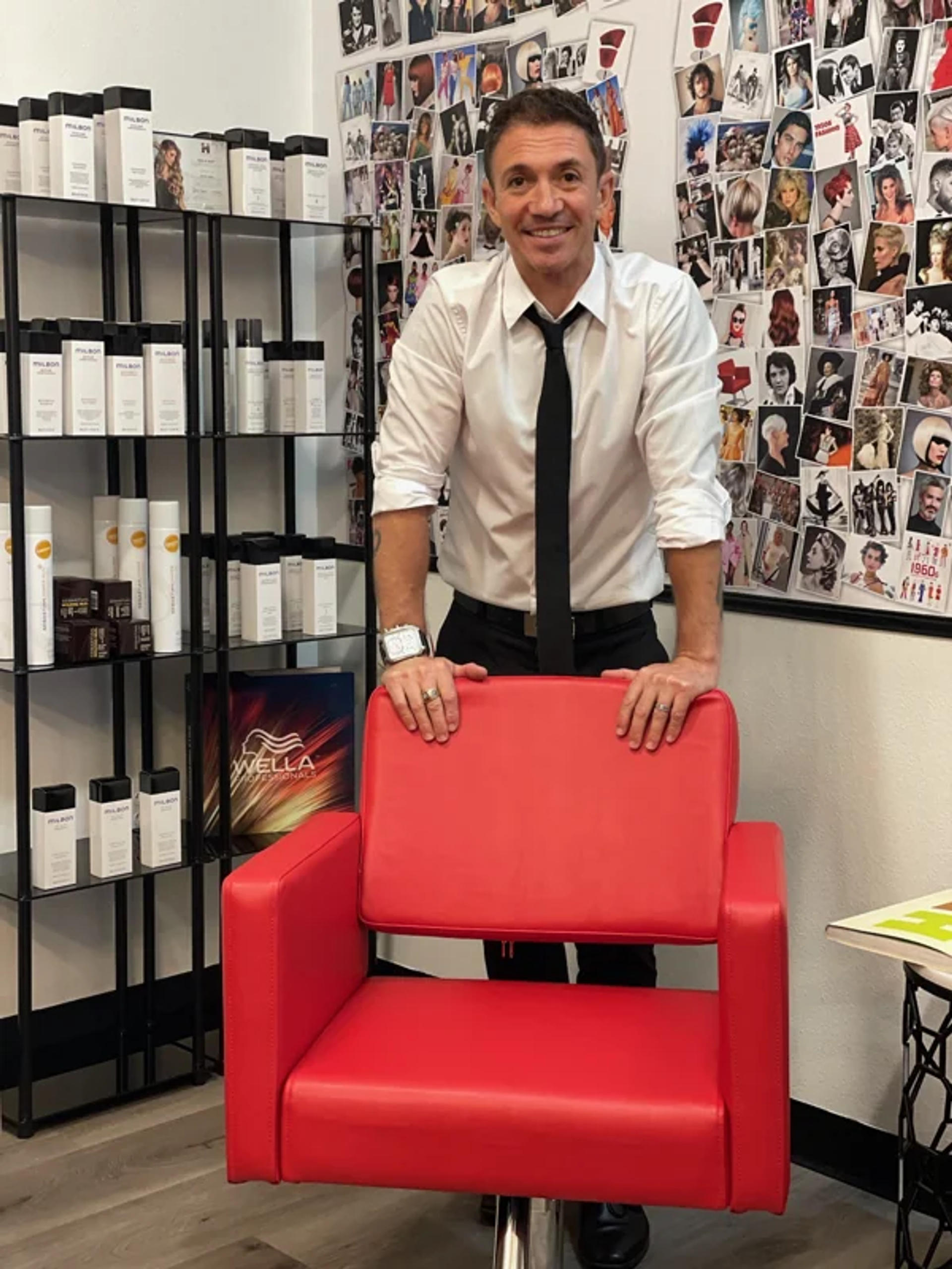 salon,staff,chair,products,portrait,hair