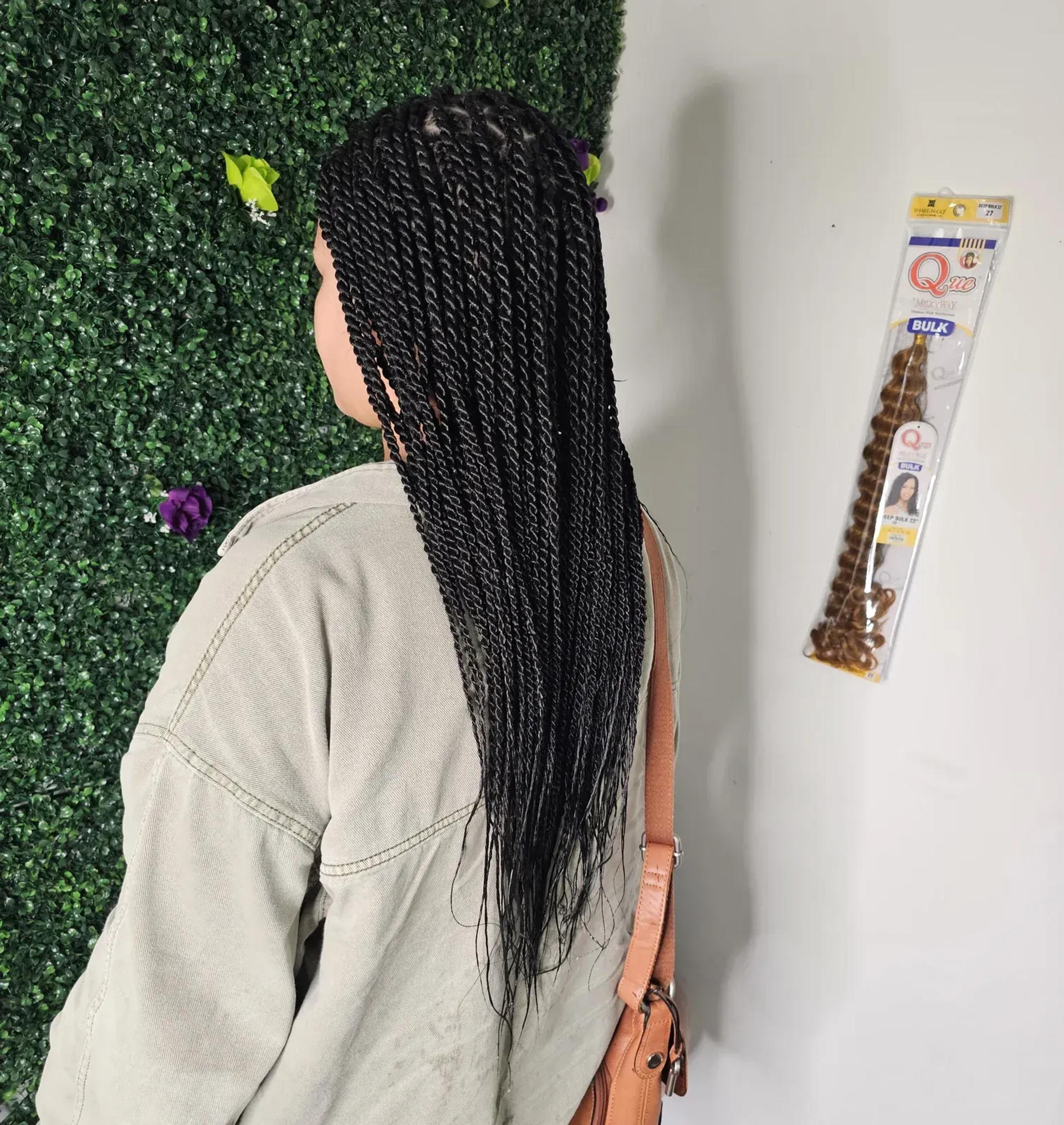 braids,hairstyle,green-wall,professional