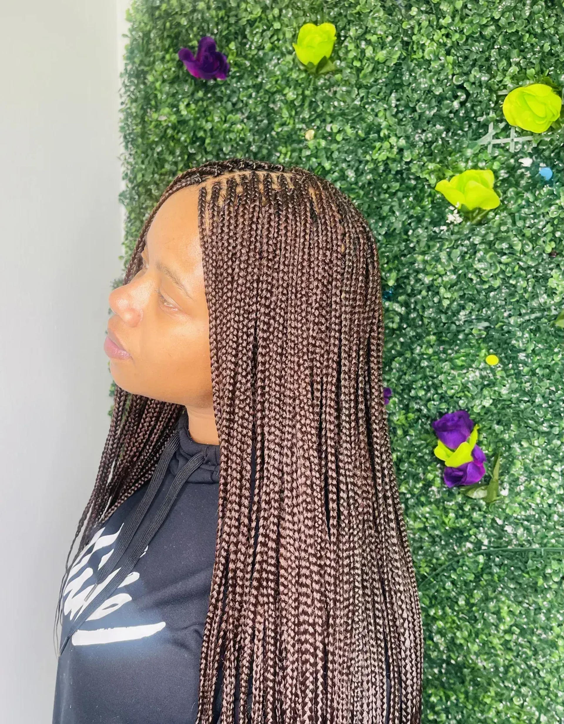 braids,hairstyle,beauty,professional,floral,greenery