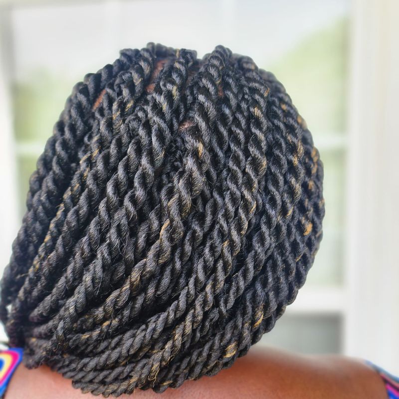 Senegalese braids
