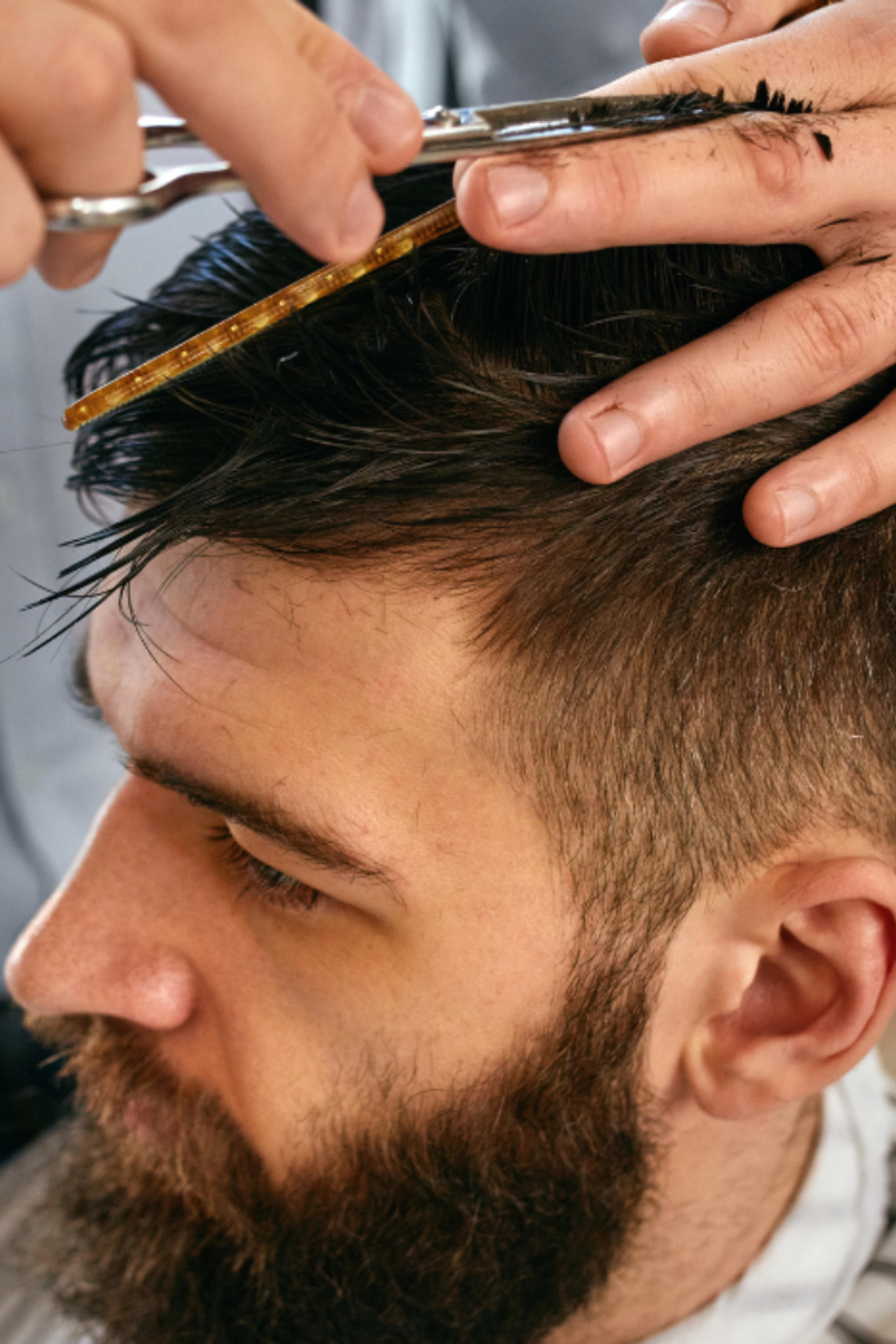 haircut,barber,service,close-up,scissors