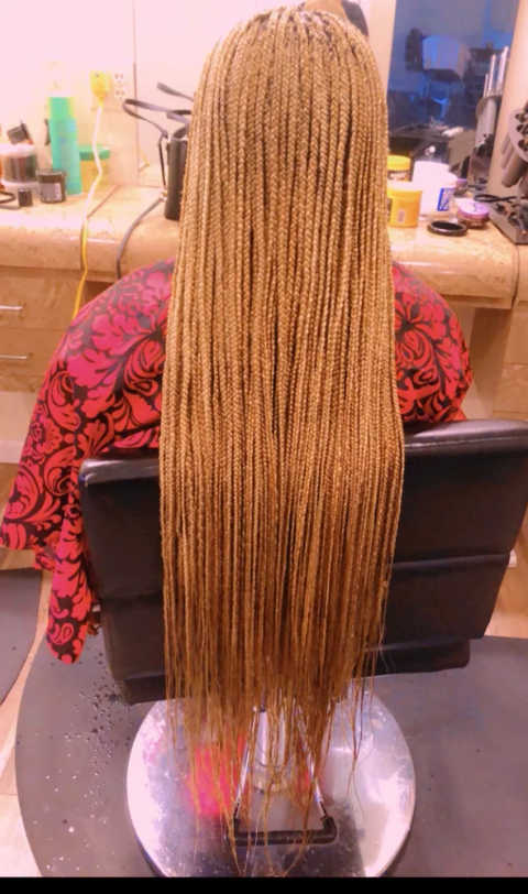 Knotless braids