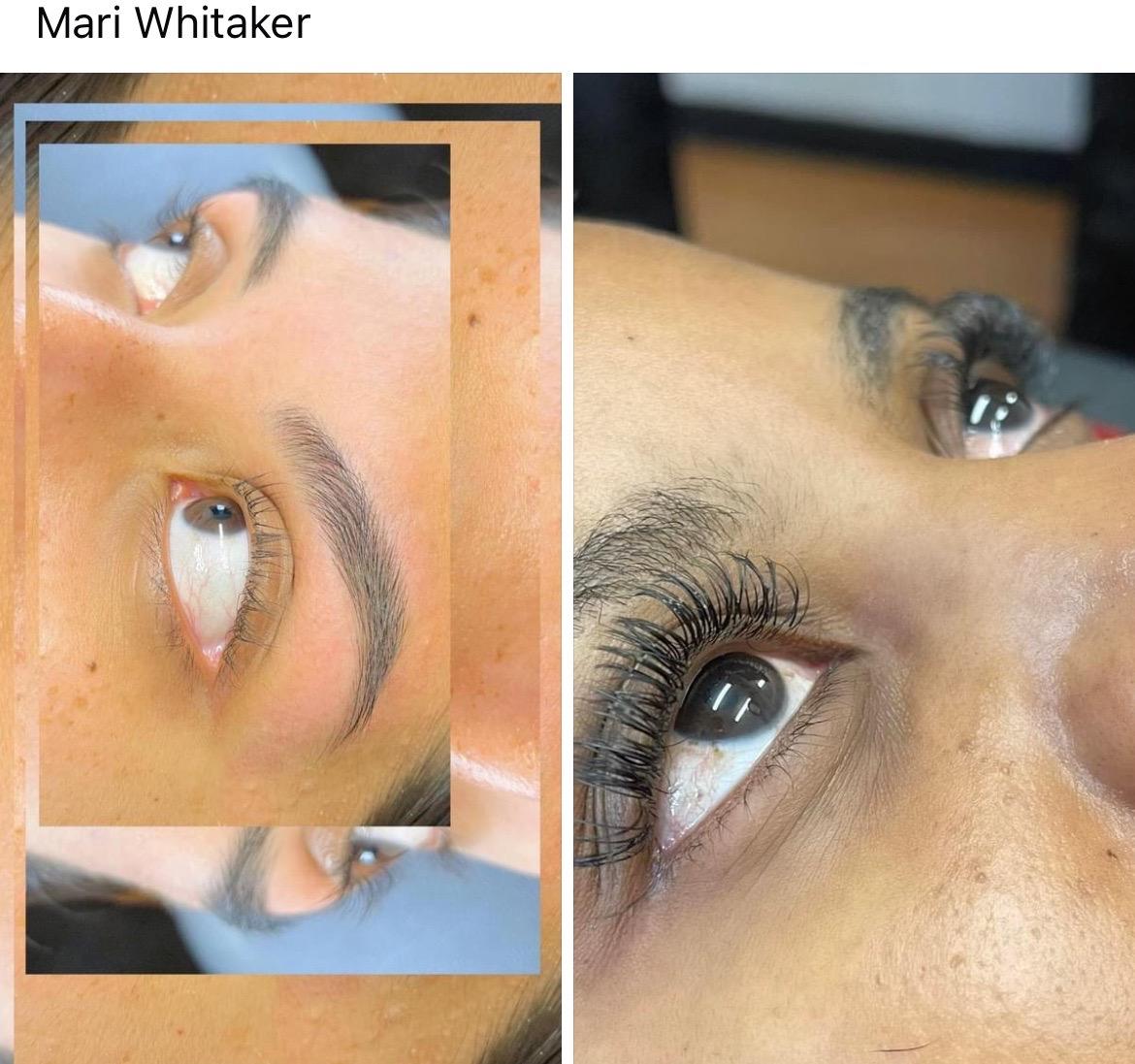  eyebrows,eyelashes,beauty,before and after,transformation  