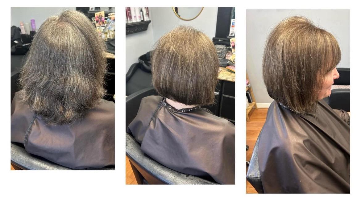  haircut,hair transformation,salon,before and after 