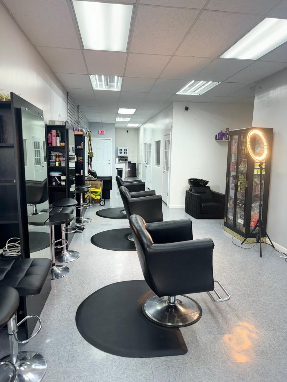  interior,salon,chairs,mirrors,lighting,professional  