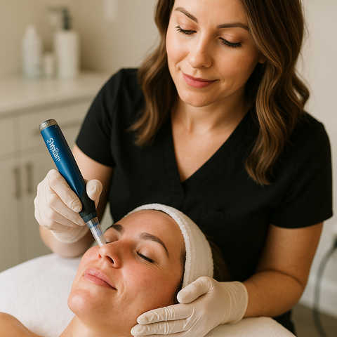 Microneedling Face