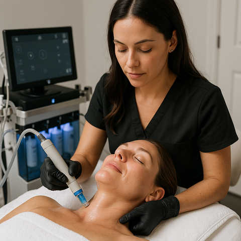 HydraFacial Enhancement Neck and Decollete