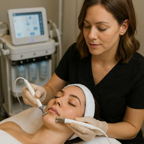 Microcurrent Booster to any Facial