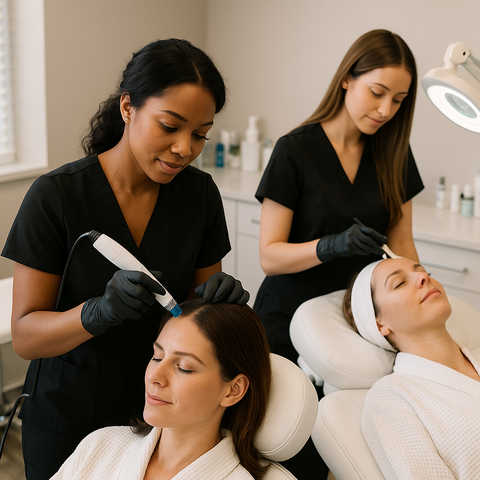 Chemical Peel & Microneedling service