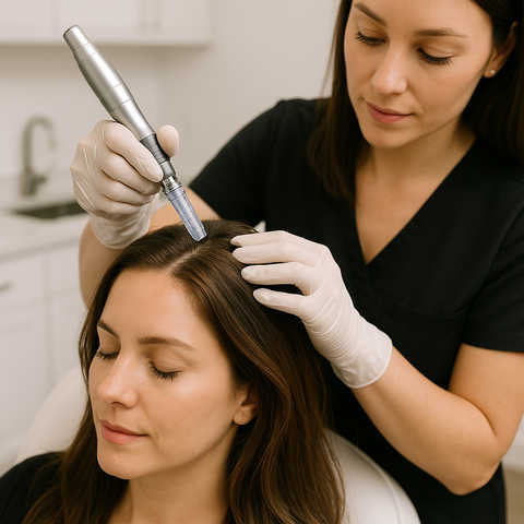 Microneedling Hair Restoration