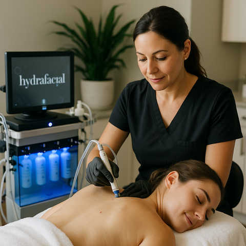 HydraFacial Back Acne Treatment