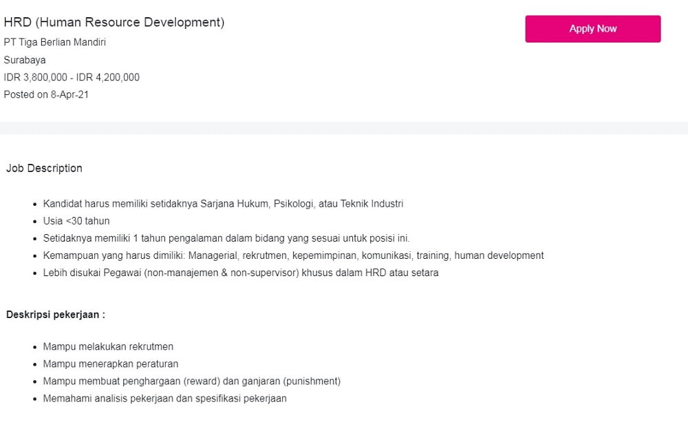 Prospek Kerja Teknik Industri