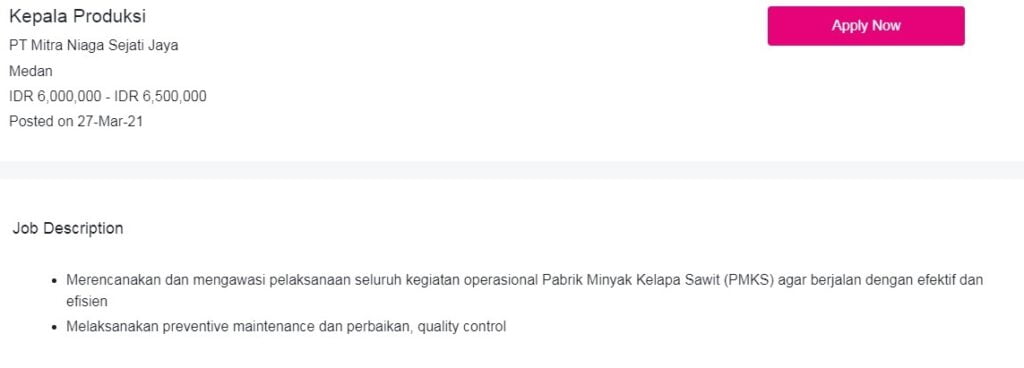Prospek Kerja Teknik Industri