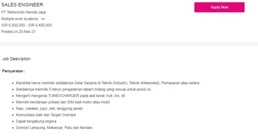 Prospek Kerja Teknik Industri