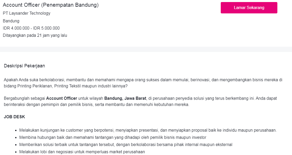 Prospek Kerja Manajemen Purchasing