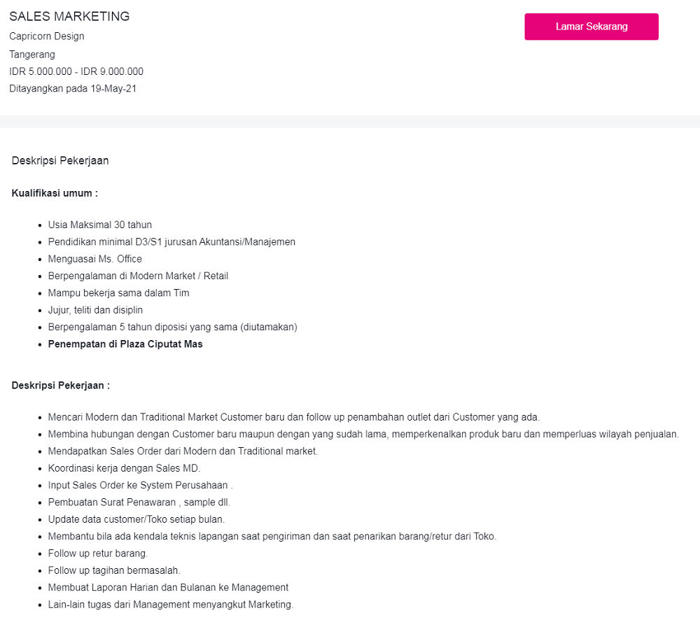 Prospek Kerja Manajemen Purchasing