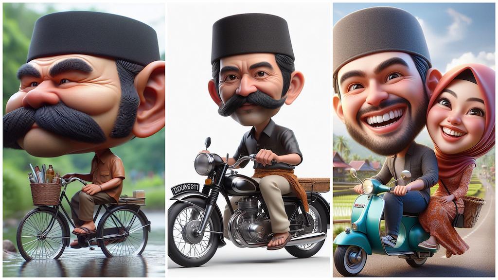 Membuat Karikatur Online dengan Bing AI