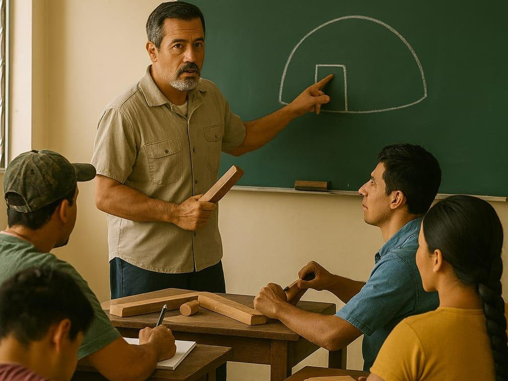 Children in classroom