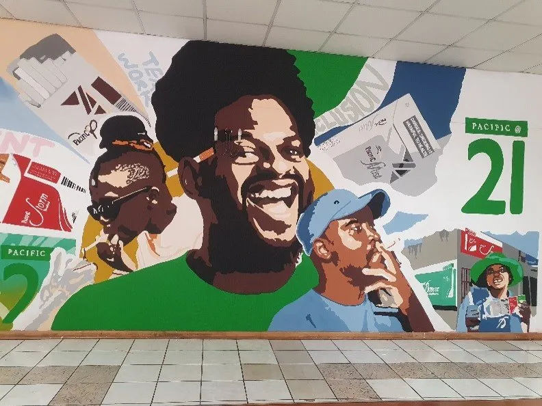 Caligraph x Pacific mural