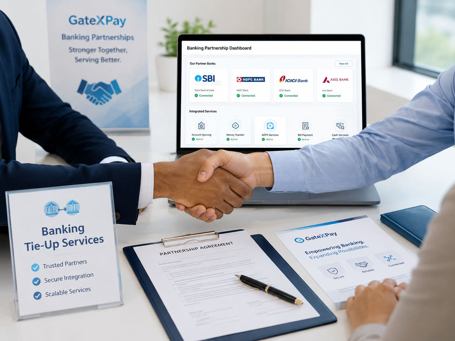 Banking Tie-Up Services