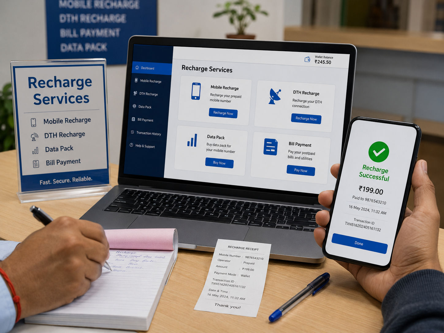 Recharge Services