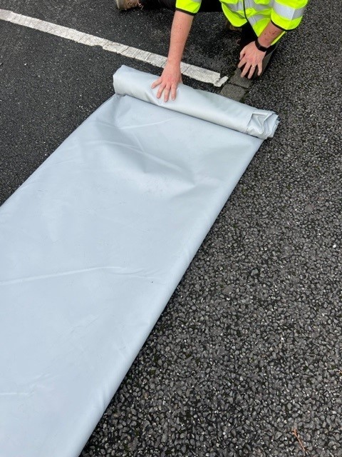 Using the FireShell Blanket - Step 5