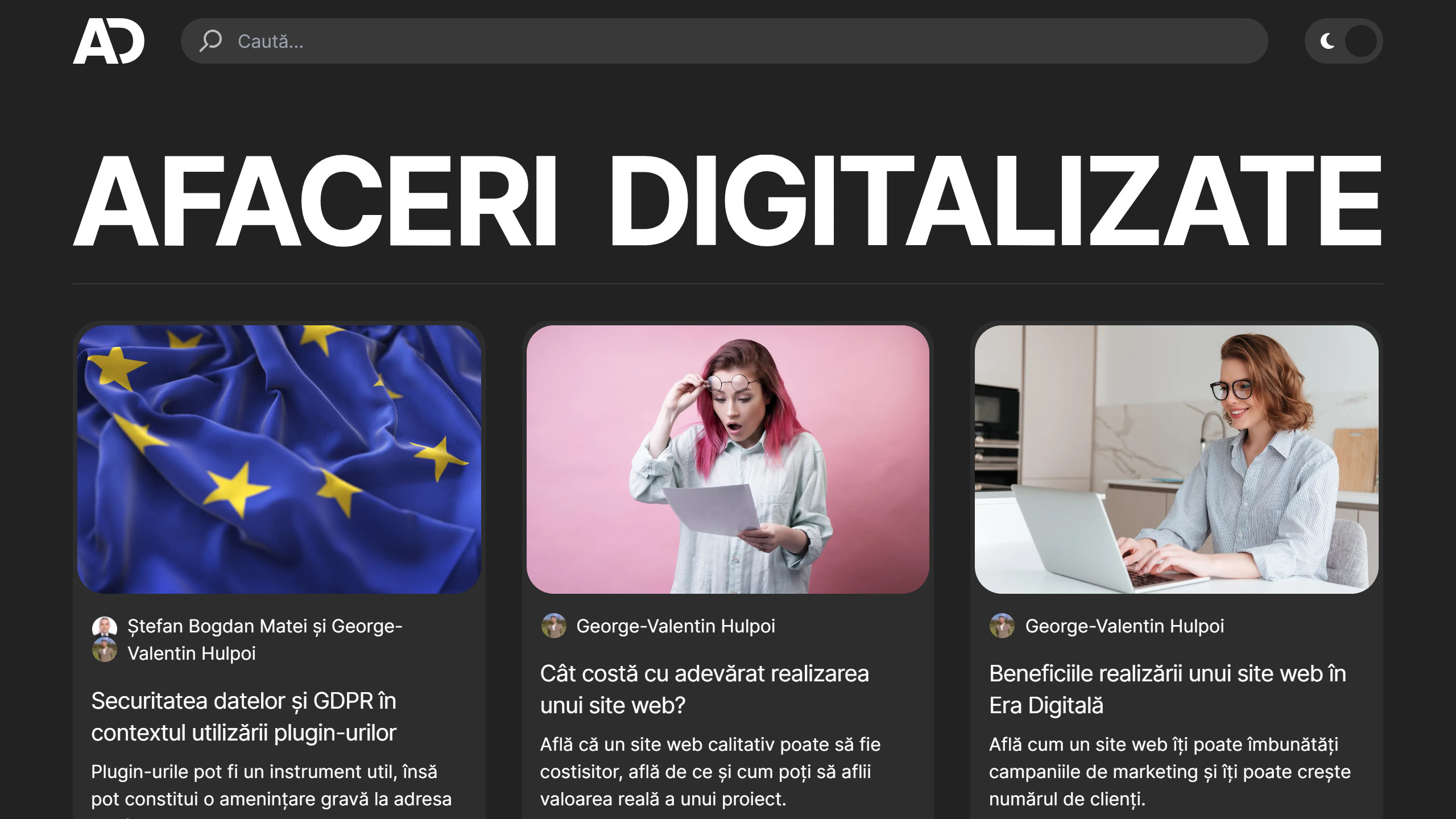 Afaceri Digitalizate