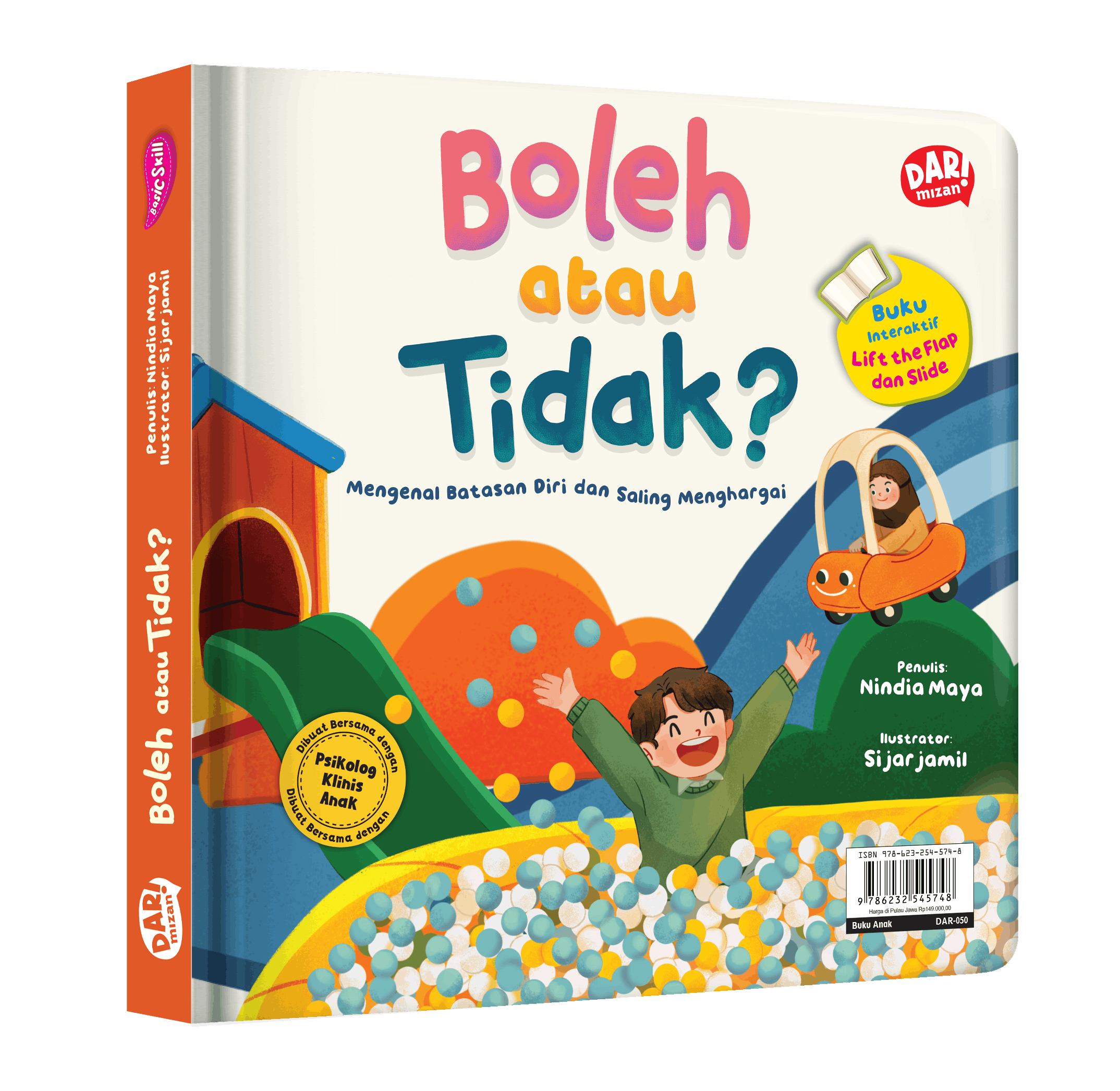 DAR! Mizan: Boleh atau Tidak - Cover Buku
