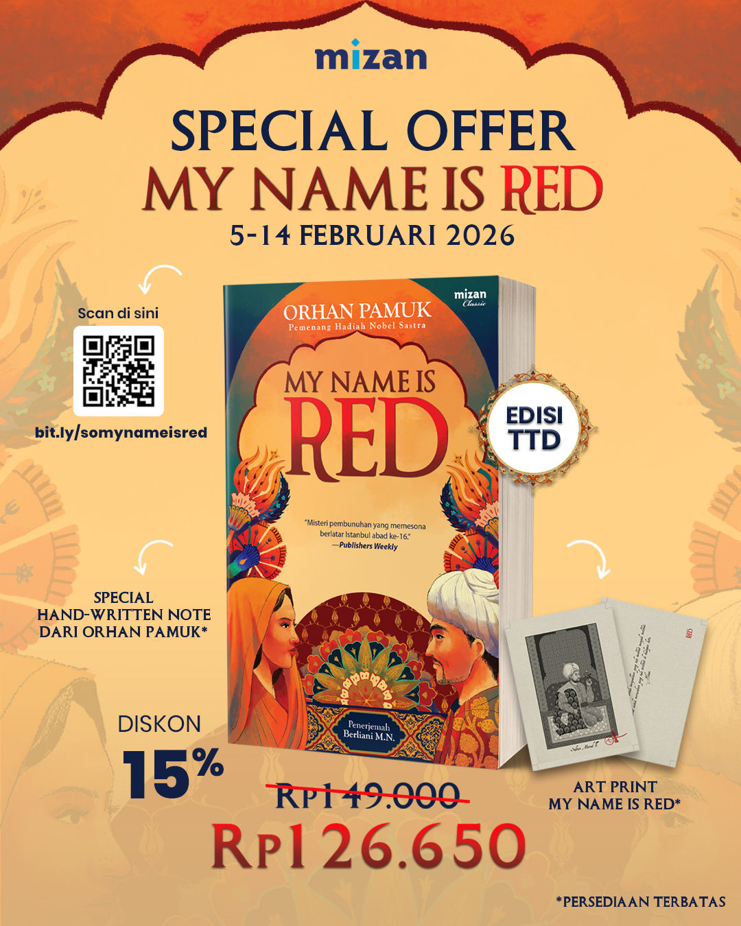 My Name Is Red - Special Offer Poster