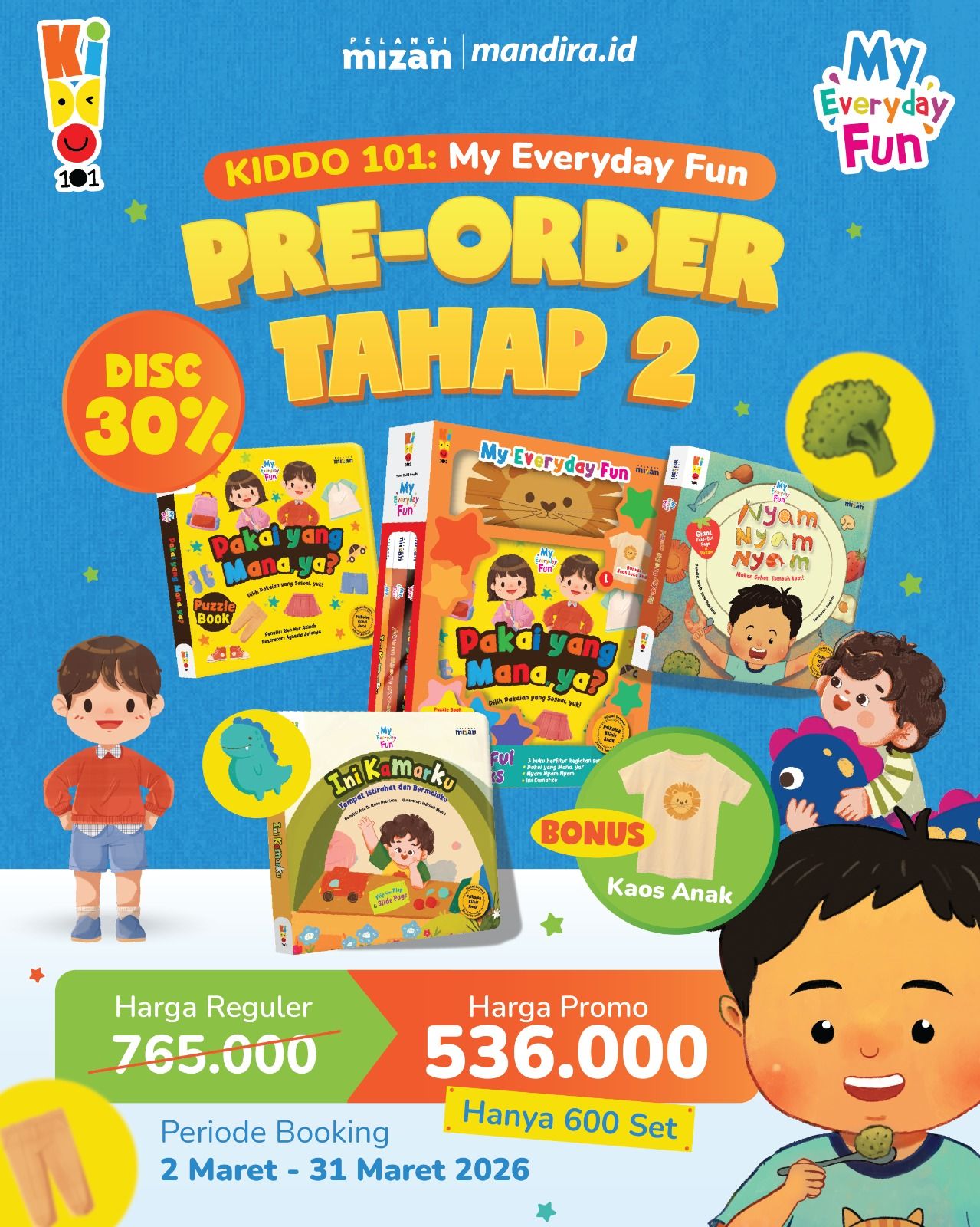 Kiddo 101 Book Set